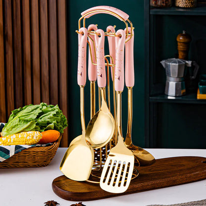 Elegant Seven-Piece Kitchen Tool Set